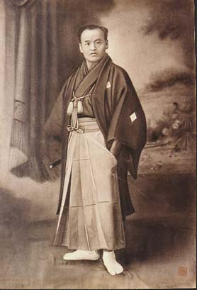 Formal portrait of Sokaku Takeda Sensei