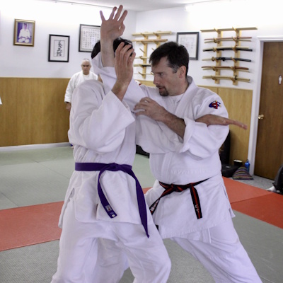 Daniel Côté Sensei in practice