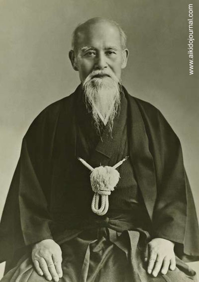 Portrait de Morihei Ueshiba Sensei